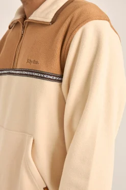 Alder Half Zip Pull Over Latte