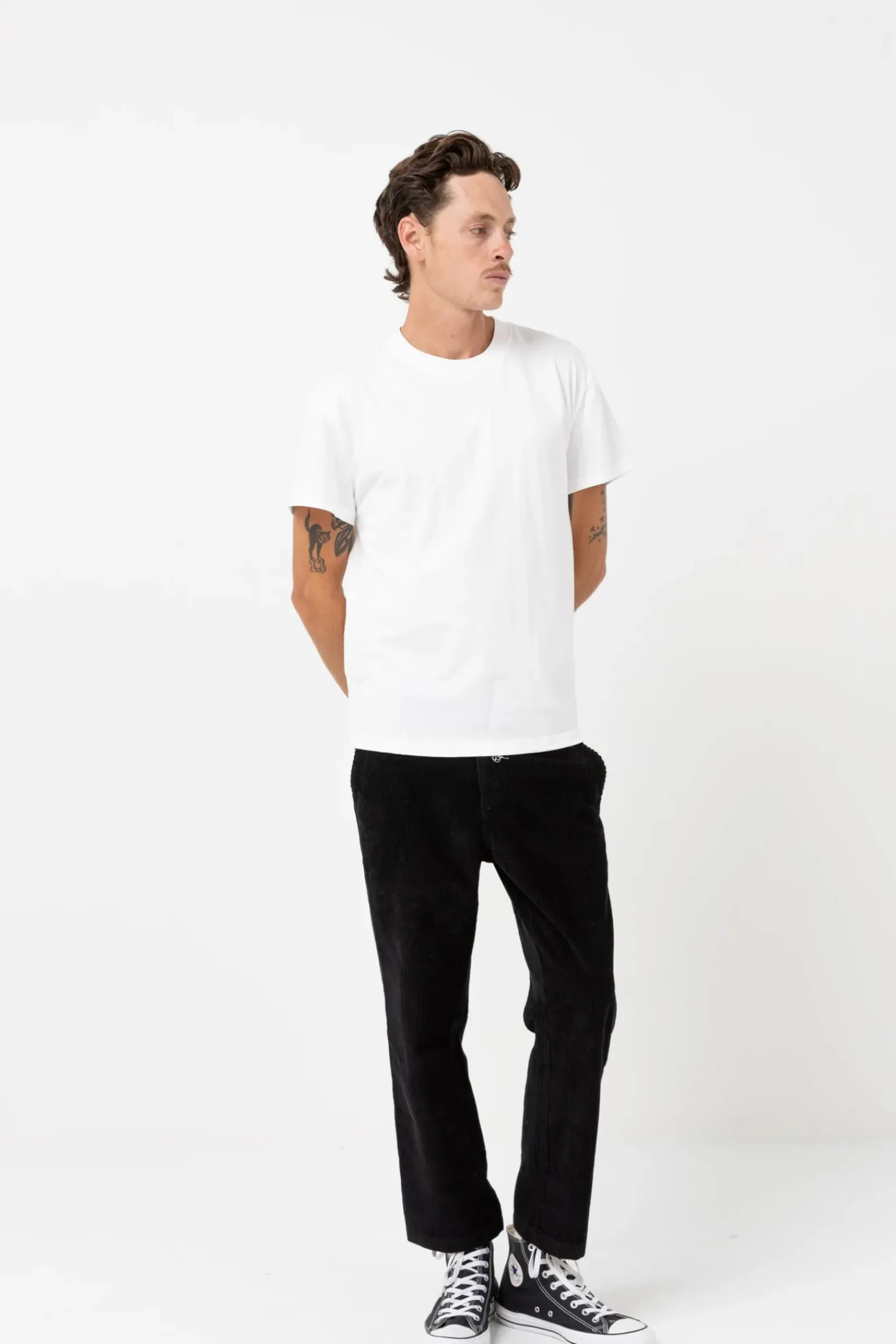 Band SS T-Shirt Vintage White