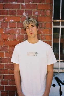 Blossom Vintage Ss T-Shirt Ecru