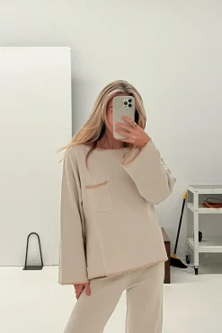 Bondi Knit Jumper Natural