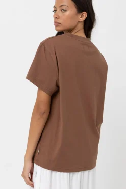 Classic Band Tee Chocolate