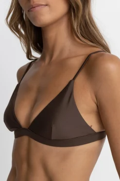 Classic Bralette Top Chocolate