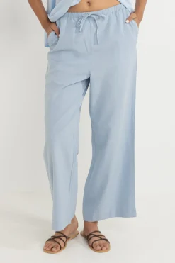 Classic Drawstring Pant Blue