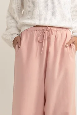 Classic Drawstring Pant Rose