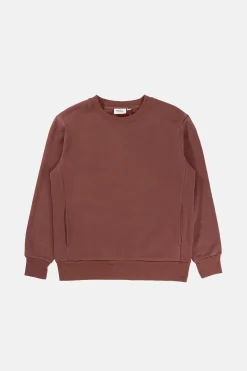 Classic Fleece Crew Merlot
