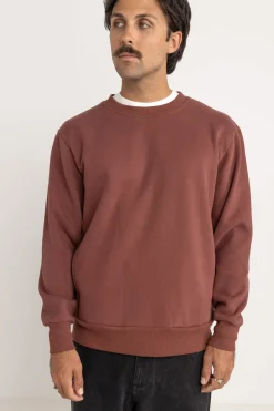 Classic Fleece Crew Merlot