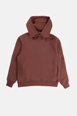 Classic Fleece Hood Merlot