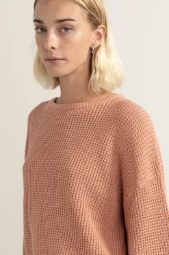 Classic Knit Jumper Rose