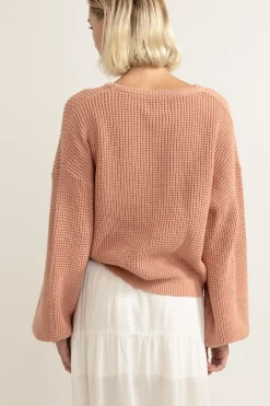 Classic Knit Jumper Rose