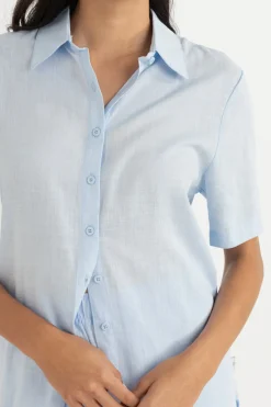 Classic Lounge Shirt Blue