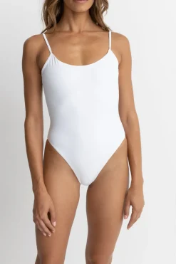 Classic Minimal One Piece White