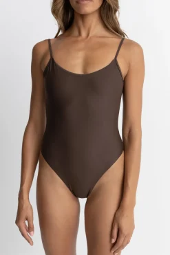 Classic Minimal One Piece Chocolate