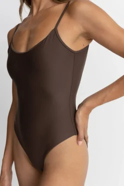 Classic Minimal One Piece Chocolate