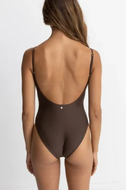 Classic Minimal One Piece Chocolate