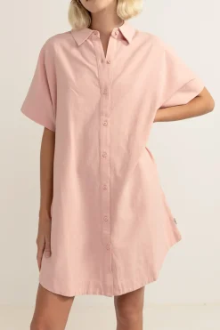 Classic Shirt Dress Rose