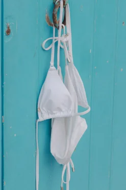 Classic Slide Tri Top White