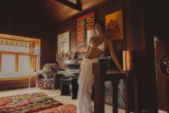 Classic Slide Tri Top White