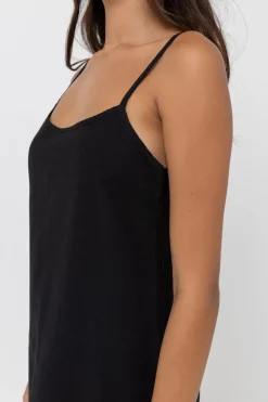 Classic Slip Dress Black