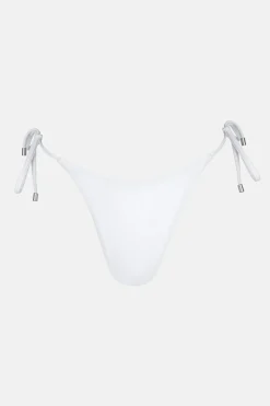 Classic Tie Side Hi Cut Pant White