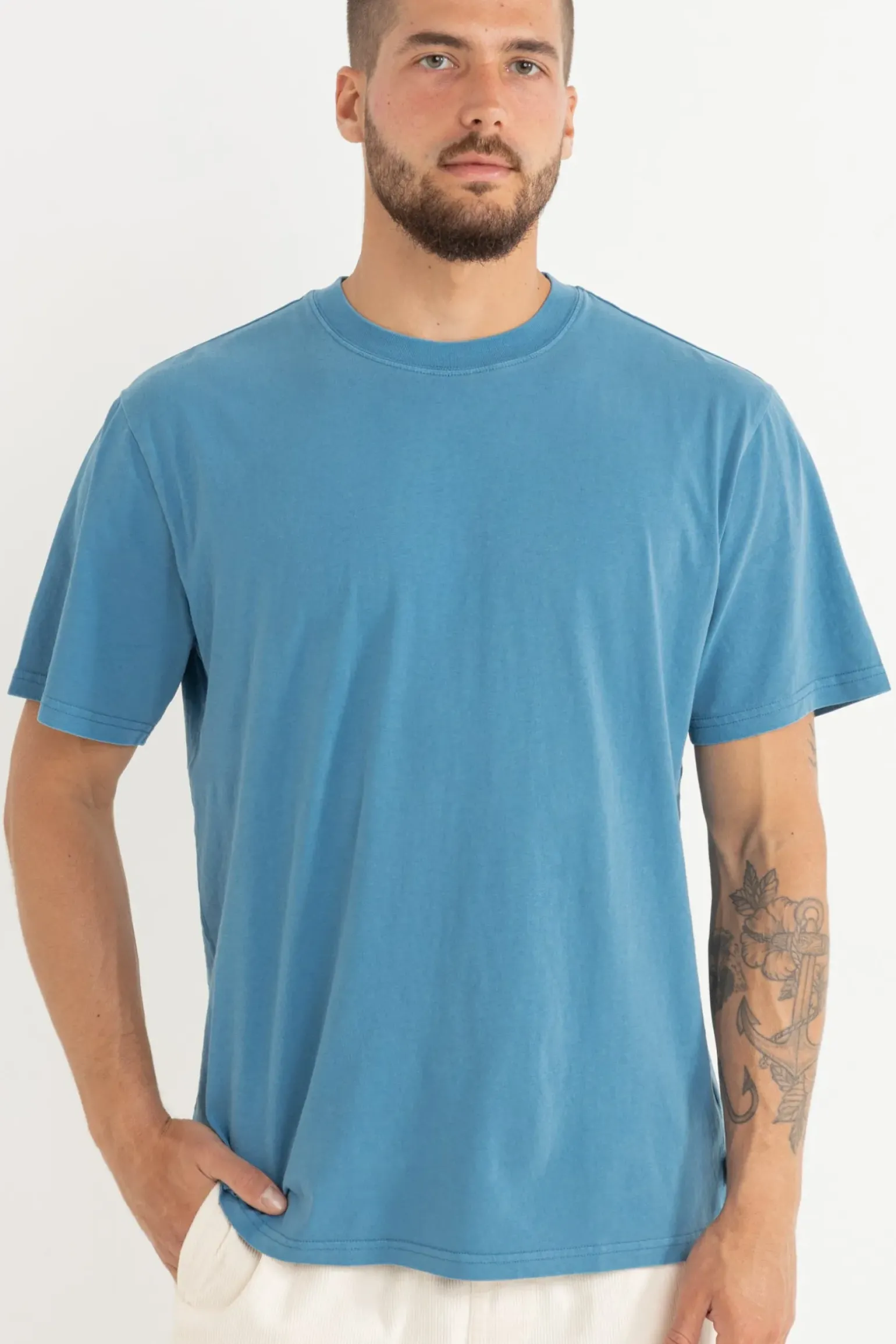 Classic Vintage Tee Mineral Blue