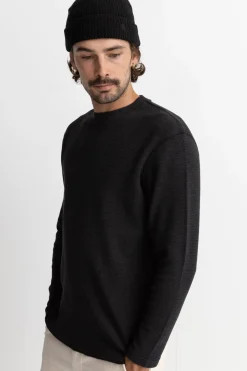 Classic Waffle Knit Vintage Black
