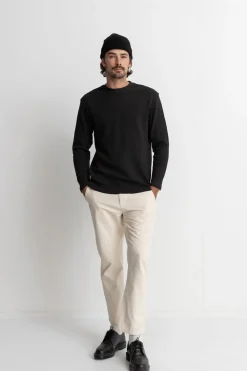 Classic Waffle Knit Vintage Black