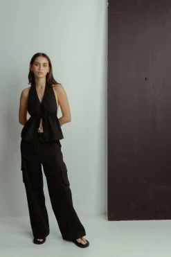 Cove Cargo Pant Black