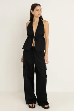 Cove Cargo Pant Black