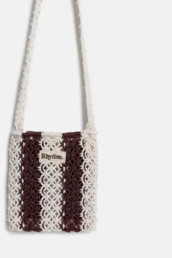 Crochet Shoulder Bag Brown