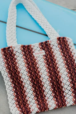 Crochet Tote Bag Natural