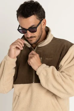 Dune Half Zip Pullover Tobacco