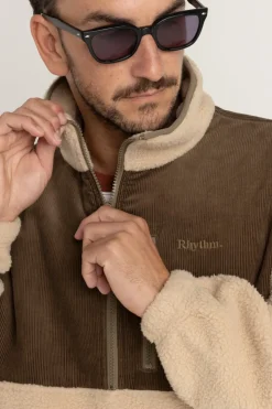 Dune Half Zip Pullover Tobacco