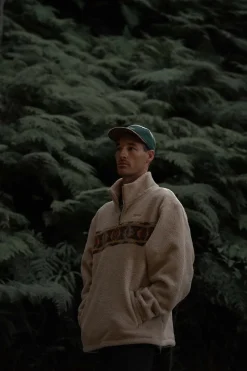 Dusty Quarter Zip Natural