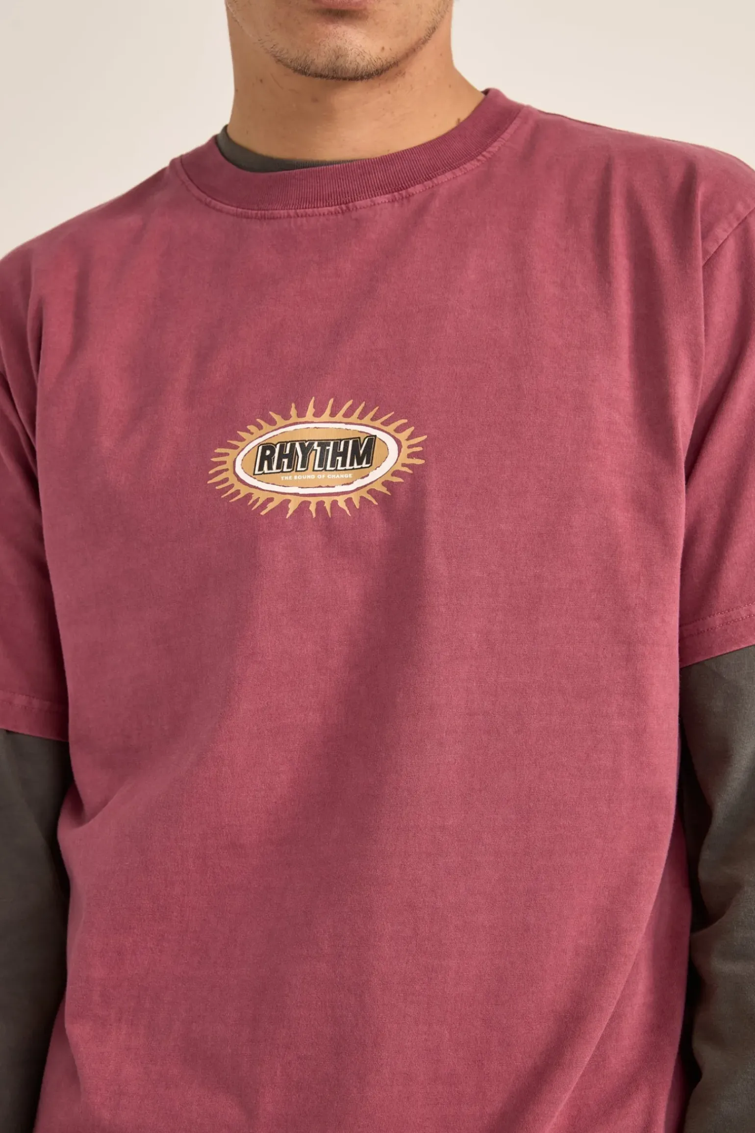 Ellipse Sun SS T-Shirt Vintage Red