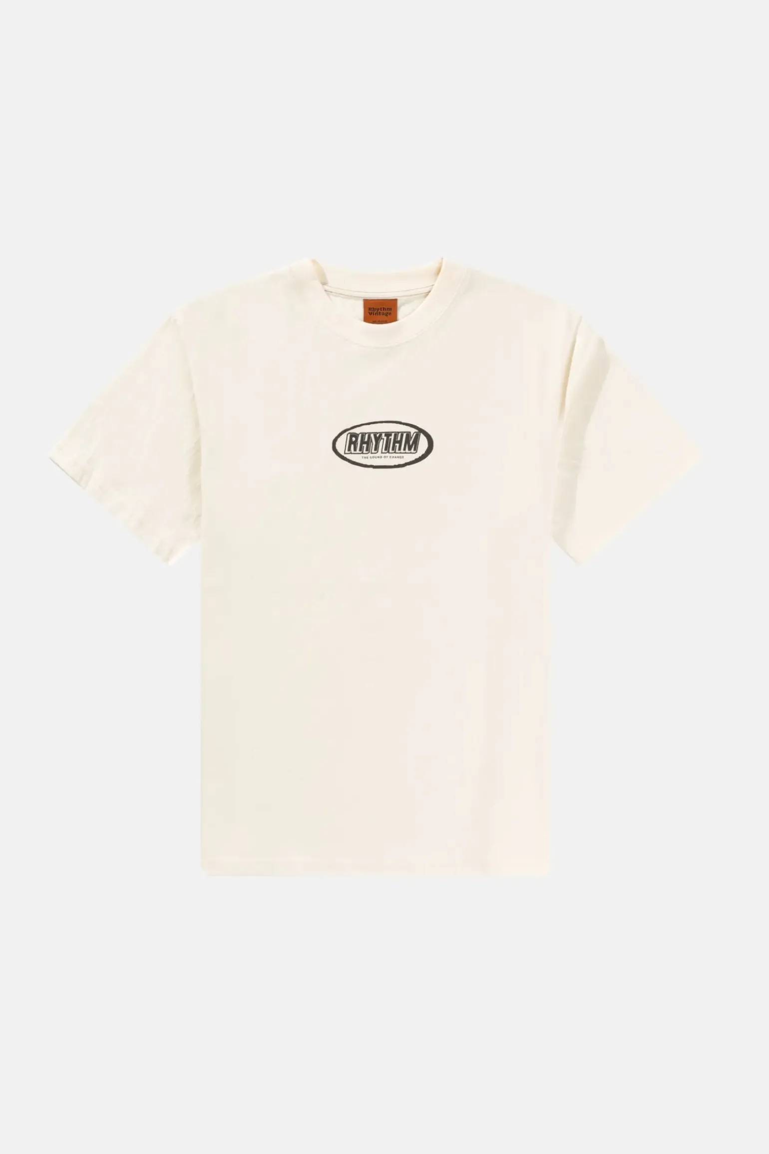 Elliptic Printed Vintage Ss T-Shirt Ecru