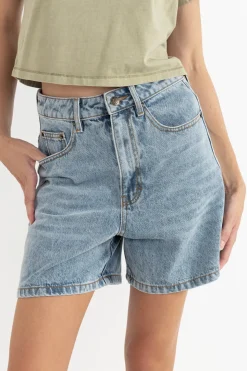 Escape Denim Short Washed Blue