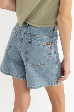 Escape Denim Short Washed Blue