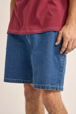 Essential Denim Short Dark Wash