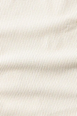 Essential Rib Minimal One Piece Creme