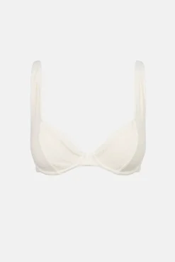 Essential Rib Underwire Top Creme
