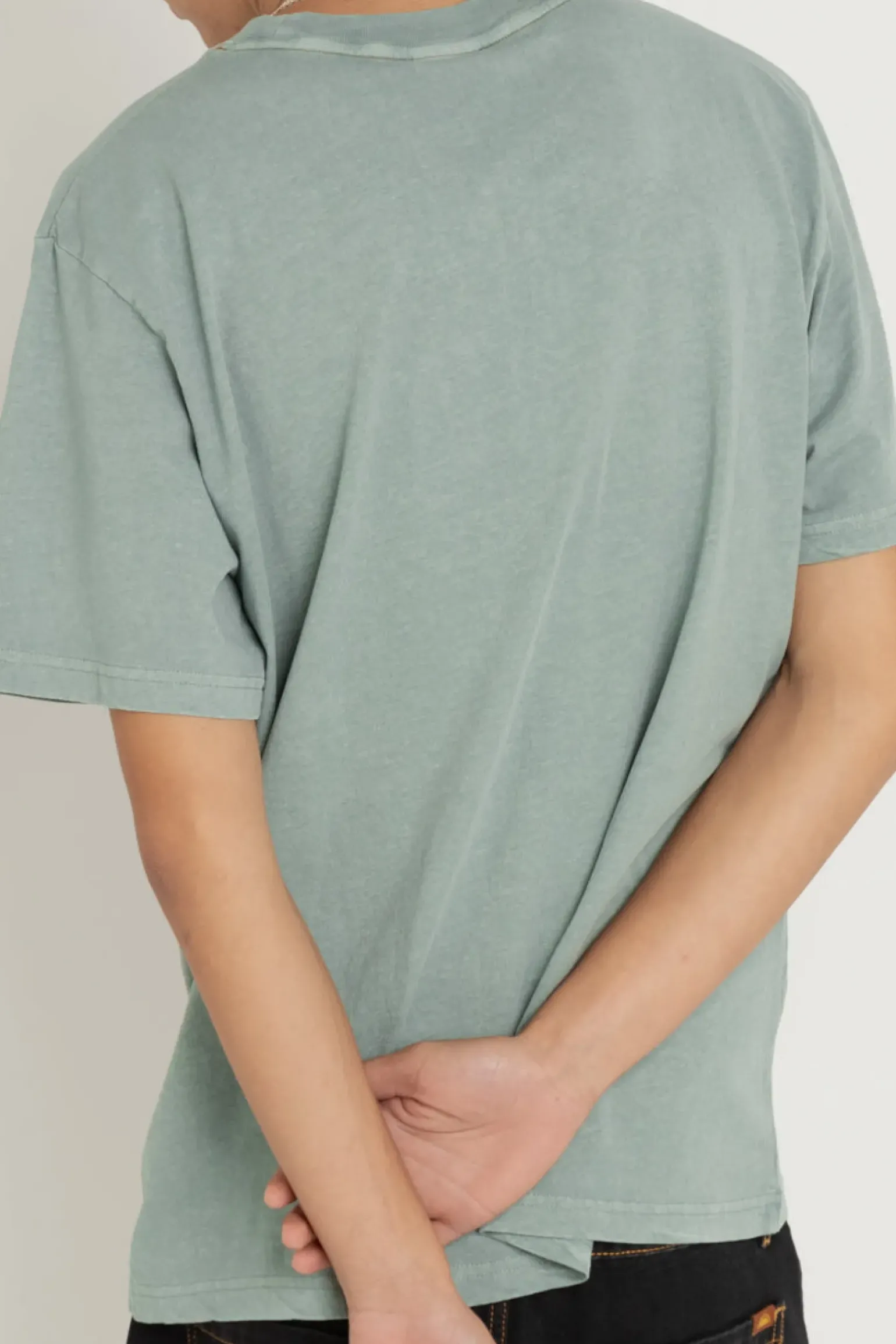 Essential Vintage Ss T-Shirt Teal