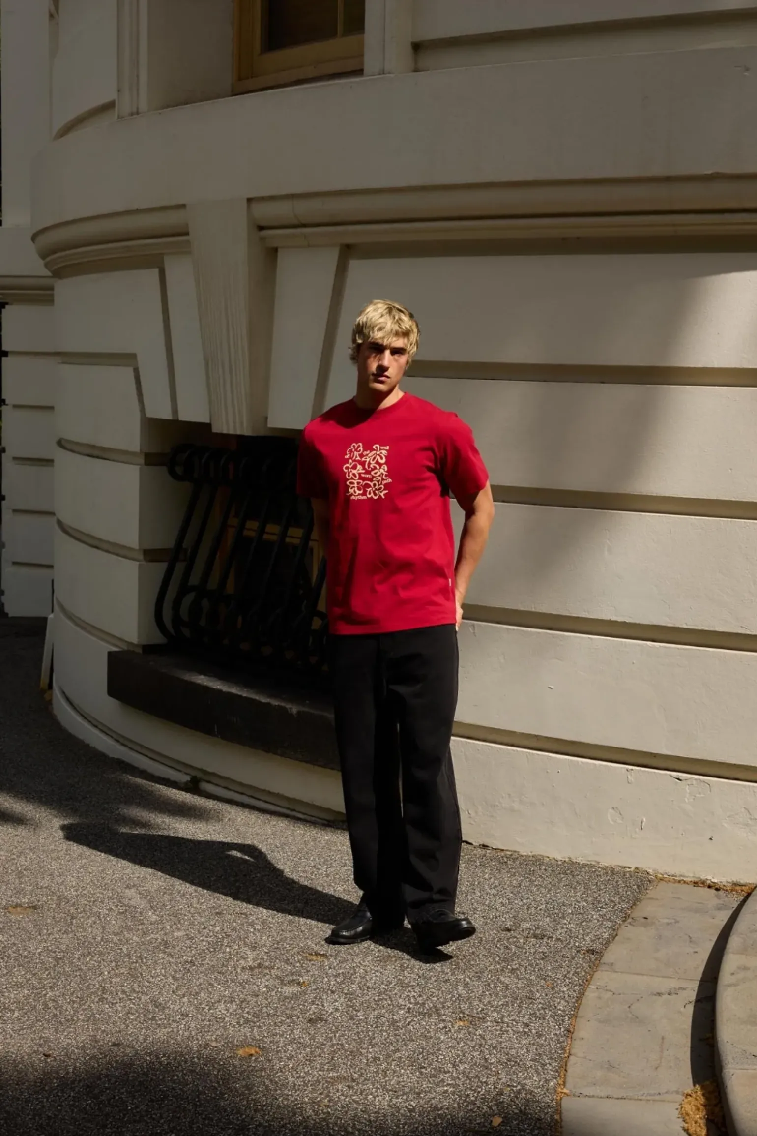 Florist Vintage Ss T-Shirt Merlot