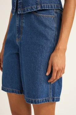 Gia Denim Jorts Indigo
