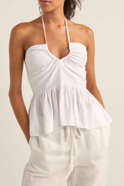Harper Top White