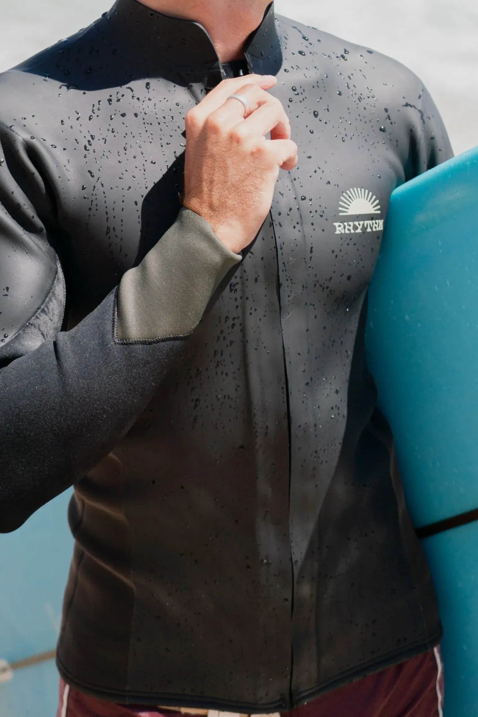 Heritage Front Zipper Jacket Black