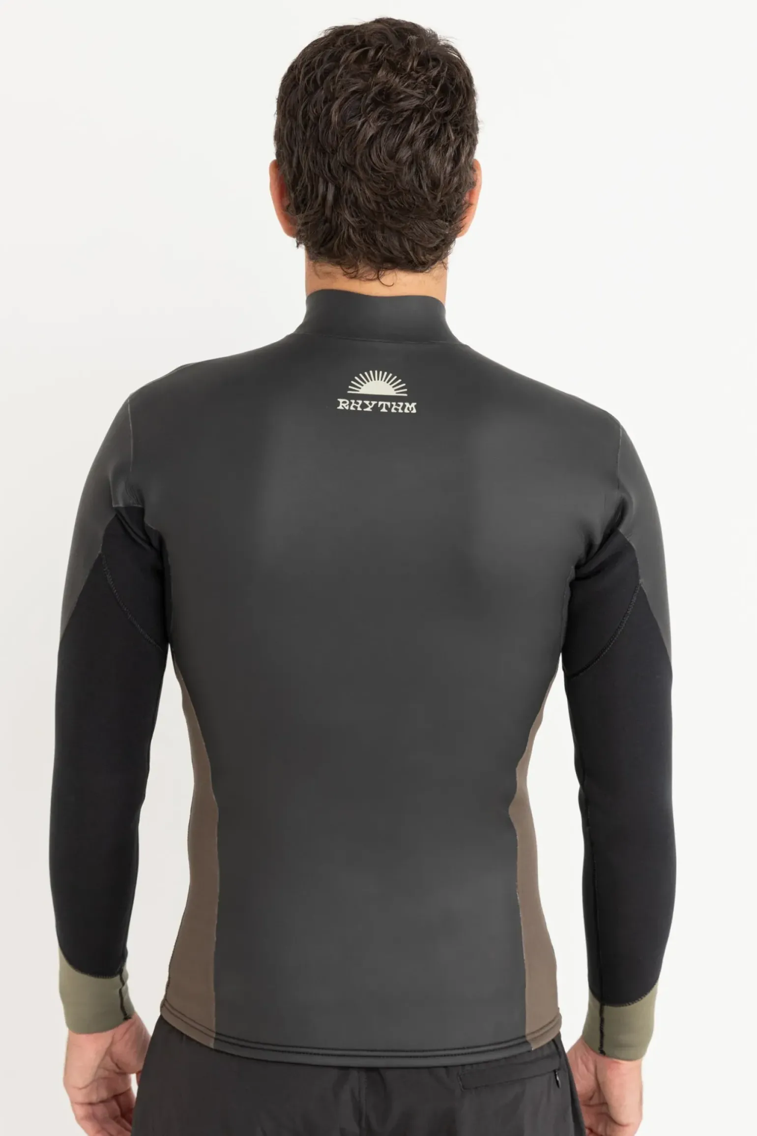 Heritage Front Zipper Jacket Black