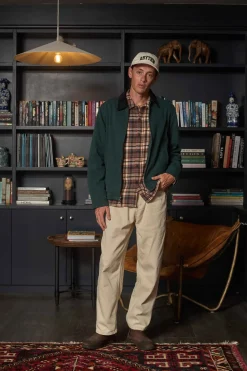 James Jacket Dark Green