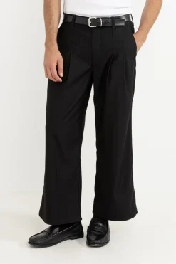 Jesse Pleated Pant Black
