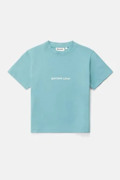 Kids Oasis SS T-Shirt Seafoam