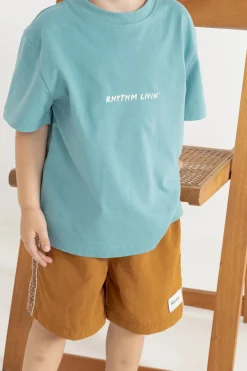 Kids Oasis SS T-Shirt Seafoam